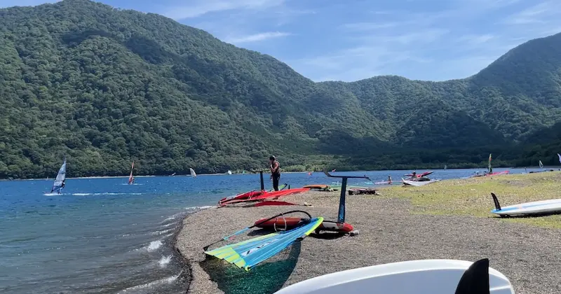 ファンビーチの風向き